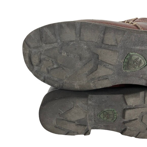 Ariat Women’s Boots 7.5 B Brown Canyon Leather Ankle Western Riding Style 17728 - Picture 11 of 12